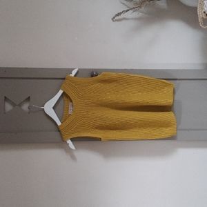 PHILOSOPHY SLEEVELESS KNIT PULLOVER SWEATER SZ S